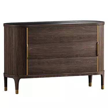 Morelato JOYCE Chest Drawers 3D 3D model image 1 