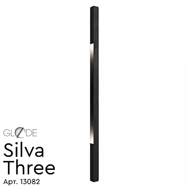 Silva Three Modern Wall Lamp 3D model image 1 