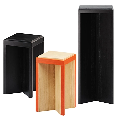 Kubé Side Table by Ann Demeulemeester for Serax