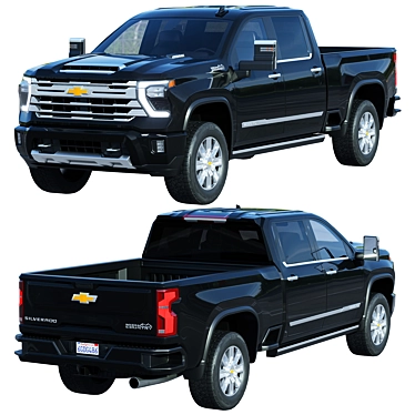 2024 Chevrolet Silverado High Country 3D model image 1 