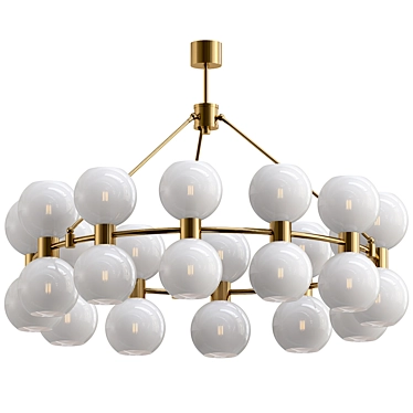 Murano Glass Globe Chandelier