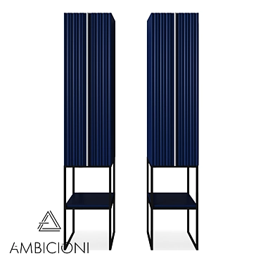 Ambicioni Fornetti Tall Cabinet 3D model image 1 