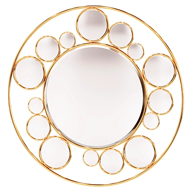 Wall Mirror 635947 - Modern Design 3D model image 1 