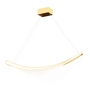 Modern Hanging Pendant Light OceanLamp 3D model image 1 