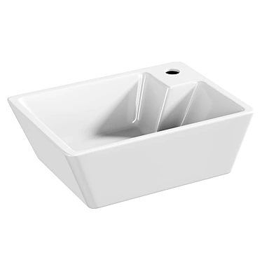 Whitehaus Isabella Wall Mount Sink 3D model image 1 