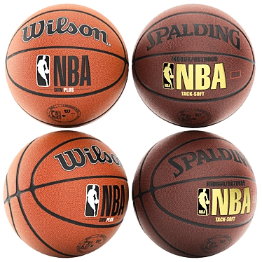 High-Quality Wilson Spalding Basketball Uniformized 3D model image 1 