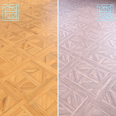 Versatile 3D Wooden Floor Model 3D model image 1 