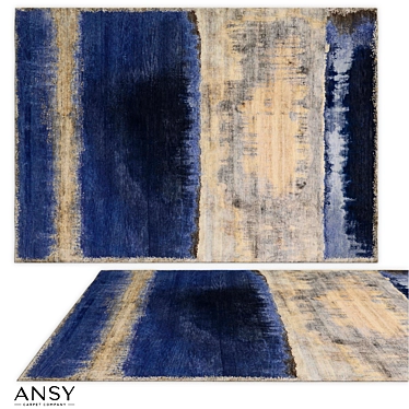 Handmade Sea Voyage Rug (3838) 3D model image 1 