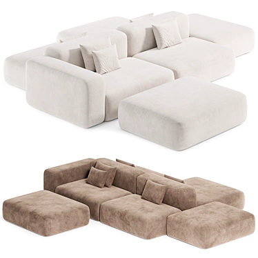 FOBO Modern Modular Sofa by Siori