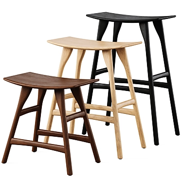 Bar stool Osso by Ethnicraft