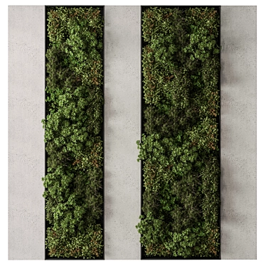 Vibrant Vertical Green Wall 94 3D model image 1 