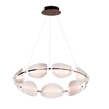 Modern LED Luminaire Chandelier 3D model image 1 