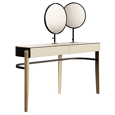 Chloe Dressing Table with Exceptional Craftsmanship 3D model image 1 