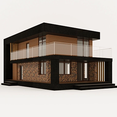 Flat roof house