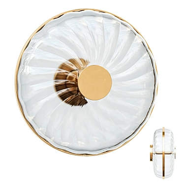 Elegant Jolie Applique Lighting 3D model image 1 