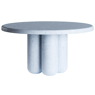 Sculptural Giudecca Tables: Original Elegance 3D model image 1 