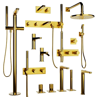 Omnires bathroom faucet set