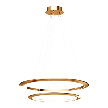 Elegant Viokef Merilin Chandelier 3D model image 1 