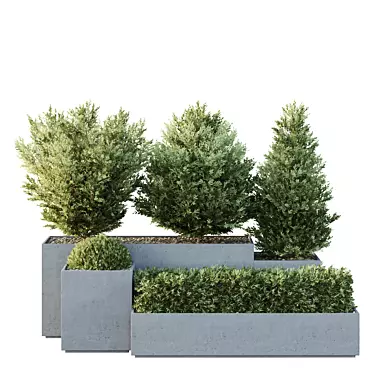 3D Garden Box Models Collection 3D model image 1 