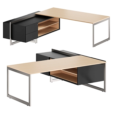  Vektor Executive Desk by FORMA5 3D model image 1 