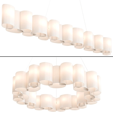 Stilnovo HONEY LED Pendant Light 3D model image 1 