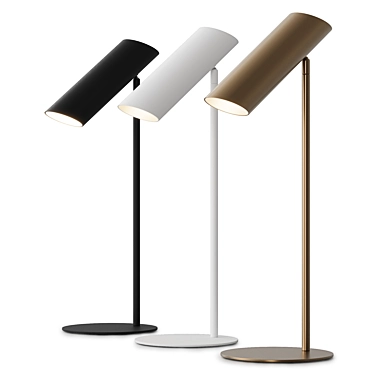 Modern Steel Table Lamp by Faro Barcelona 3D model image 1 