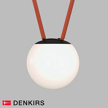 Belty Orb LED Track Light 3D model image 1 