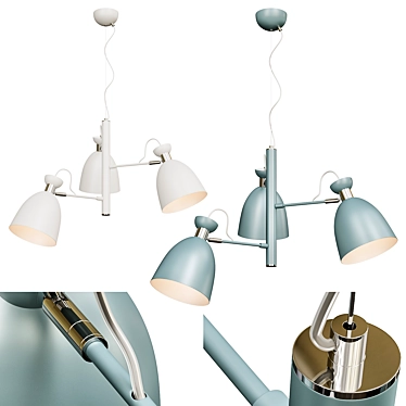 GENT Lamp 3: Modern Lighting Fixture 3D model image 1 