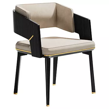 Luxurious Modern Galea II Chair 3D model image 1 