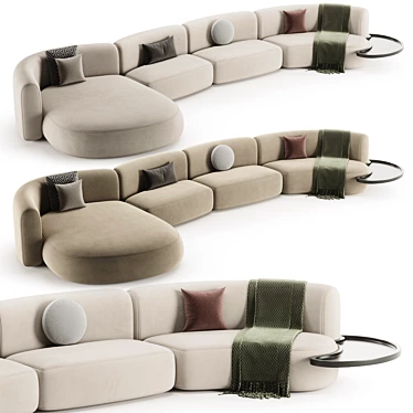 OZE Modular sofa by Delcourt Collection