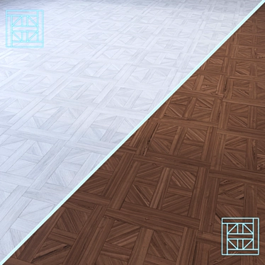 Modular Wooden Floor Model 3D model image 1 