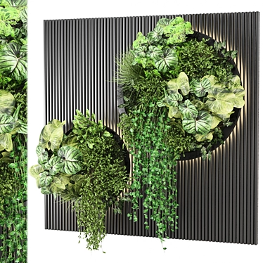  Modern Indoor Vertical Garden 3D model image 1 