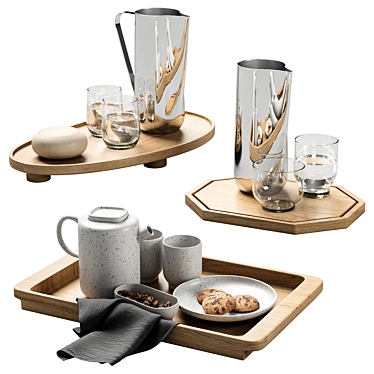  Modern Kitchen Decor Set 16 3D model image 1 