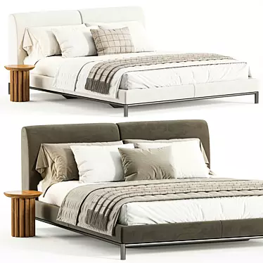 Luxury Margot Bed - 3D Model 3D model image 1 