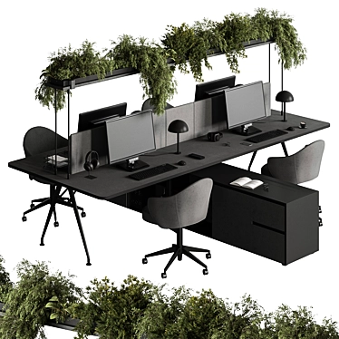 Office Essentials Set 540 3D model image 1 