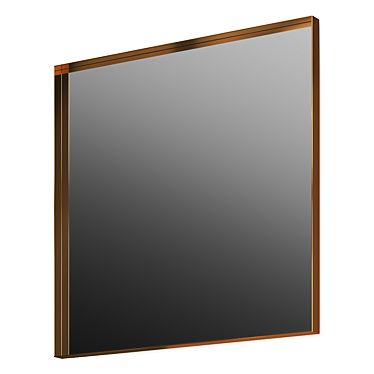 Sleek Danish Mirror by Bønnelycke Mdd 3D model image 1 