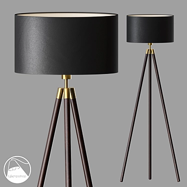  Modern Jassy Floor Lamp for Corona & V-Ray 3D model image 1 