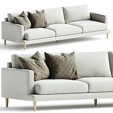 Bolia Design Team Veneda Sofa 3D model image 1 