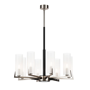  Modern Steel Chandelier SL031 3D model image 1 