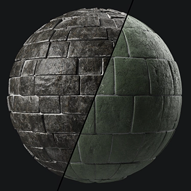 NatureStone 4k Seamless Texture 3D model image 1 