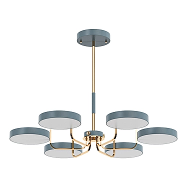 ImperiumLoft TAVIS D78 Pendant Chandelier 3D model image 1 