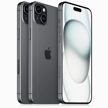 Apple iPhone 15 Plus Model 3D model image 1 