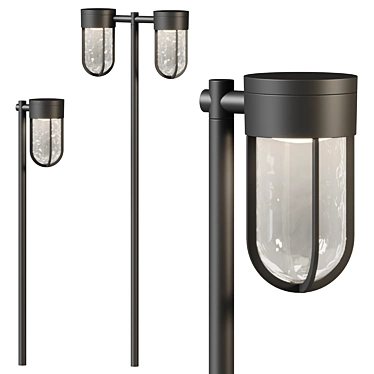 Modern Outdoor Lighting Collection "Davy 3D model image 1 