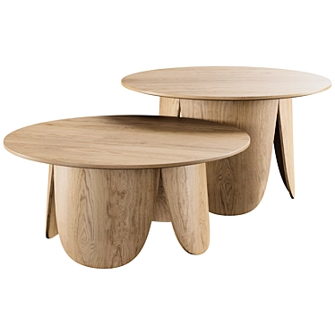 Bolia Peyote Modern Coffee Table 3D model image 1 