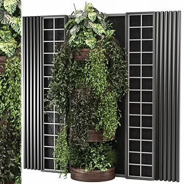 Vertical Wall Garden Set 1115 3D model image 1 