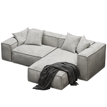 Bonaldo Peanut B Lounge Sofa 3D model image 1 