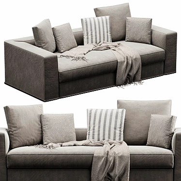 Powell Modern Sofa Set, 215cm 3D model image 1 