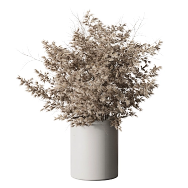  Floral Art Decor Piece 3D model image 1 