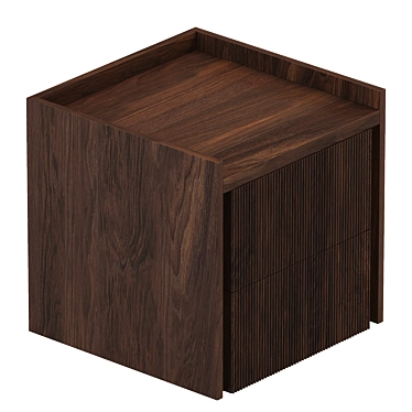 Riva 1920 Revo Nightstand: Modern Geometric Design 3D model image 1 