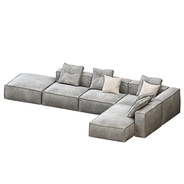 Bonaldo Peanut B Sofa: Creative Relaxation 3D model image 1 